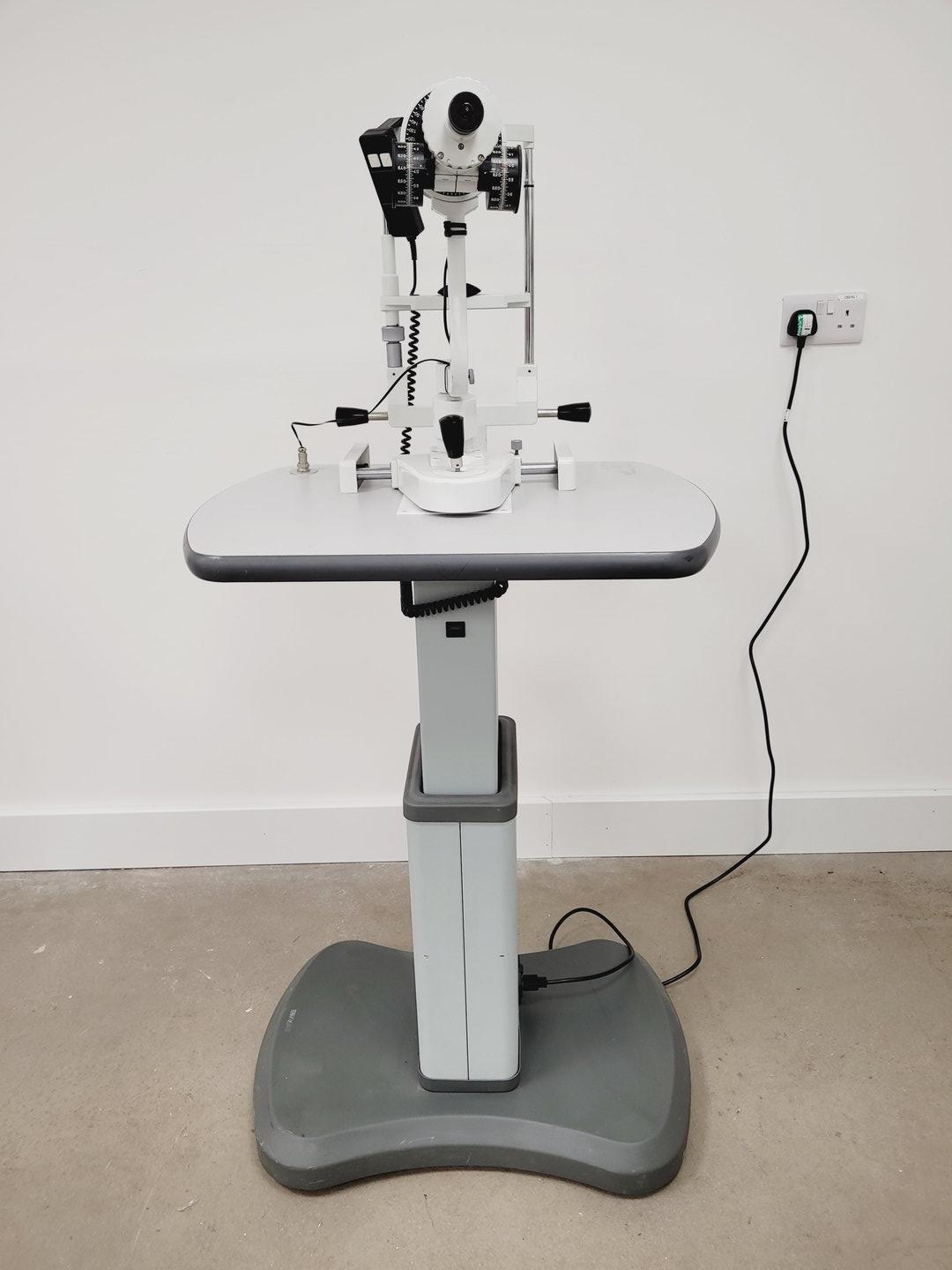Image of Keratometer  Model - IT Slit Lamp with F.I.S.O. New Hercules Table/Stand  Lab