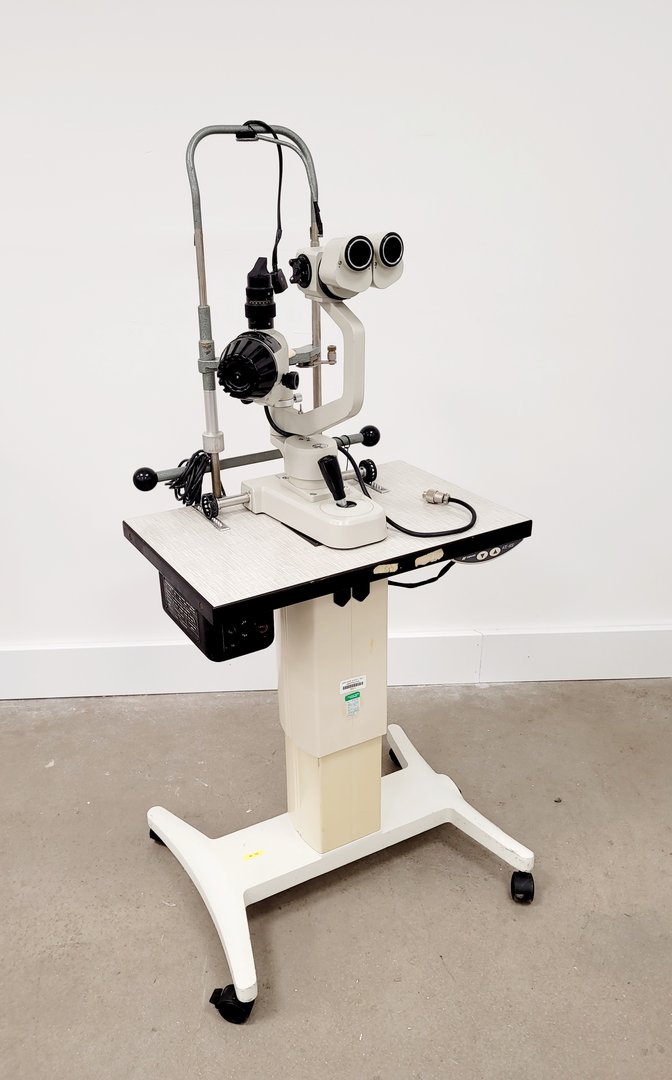 Image of Topcon SL-2E Slit Lamp with Topcon ATE-600 Table/Stand Lab