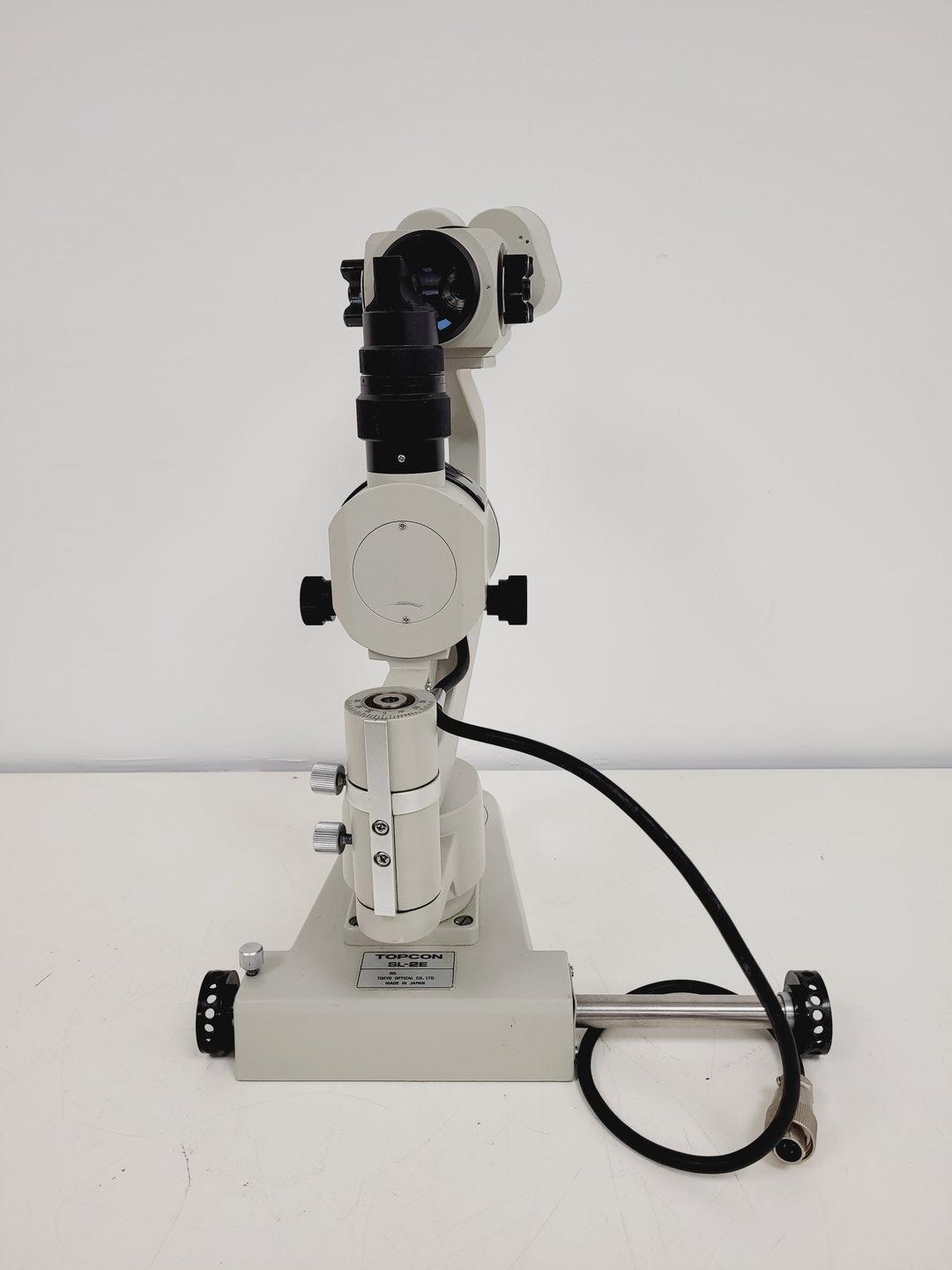 Image of Topcon SL-2E Slit Lamp with Topcon ATE-600 Table/Stand Lab