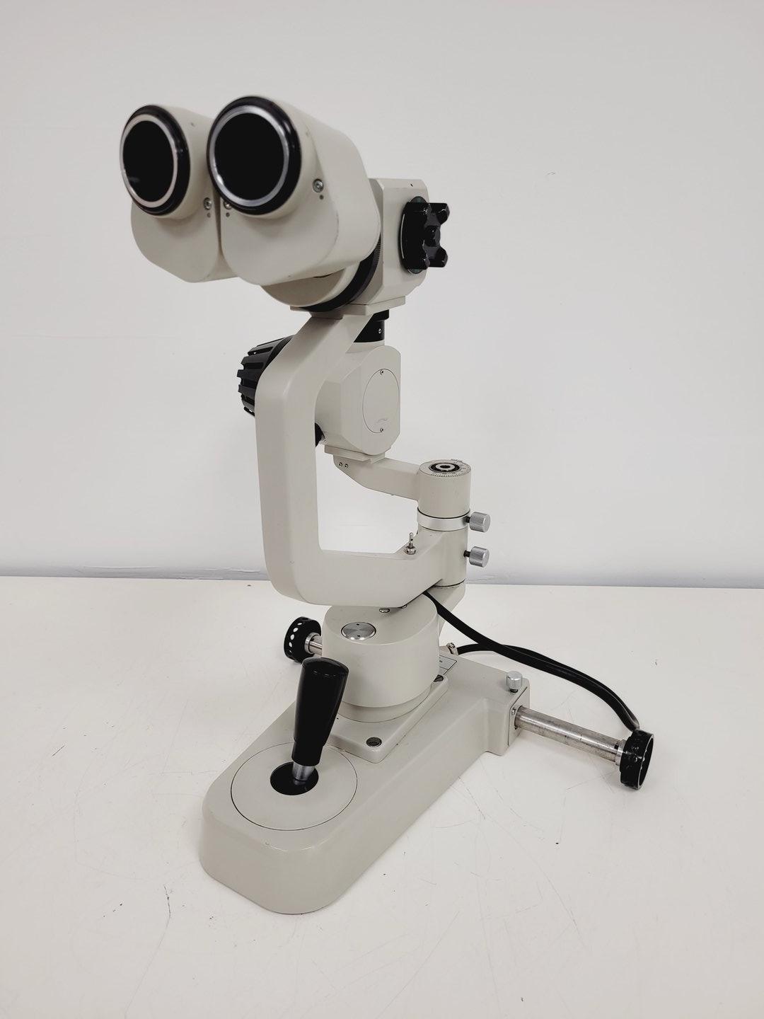 Image of Topcon SL-2E Slit Lamp with Topcon ATE-600 Table/Stand Lab