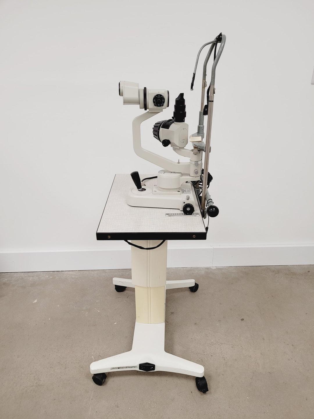 Image of Topcon SL-2E Slit Lamp with Topcon ATE-600 Table/Stand Lab