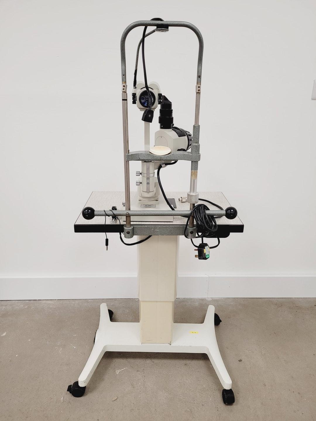 Image of Topcon SL-2E Slit Lamp with Topcon ATE-600 Table/Stand Lab