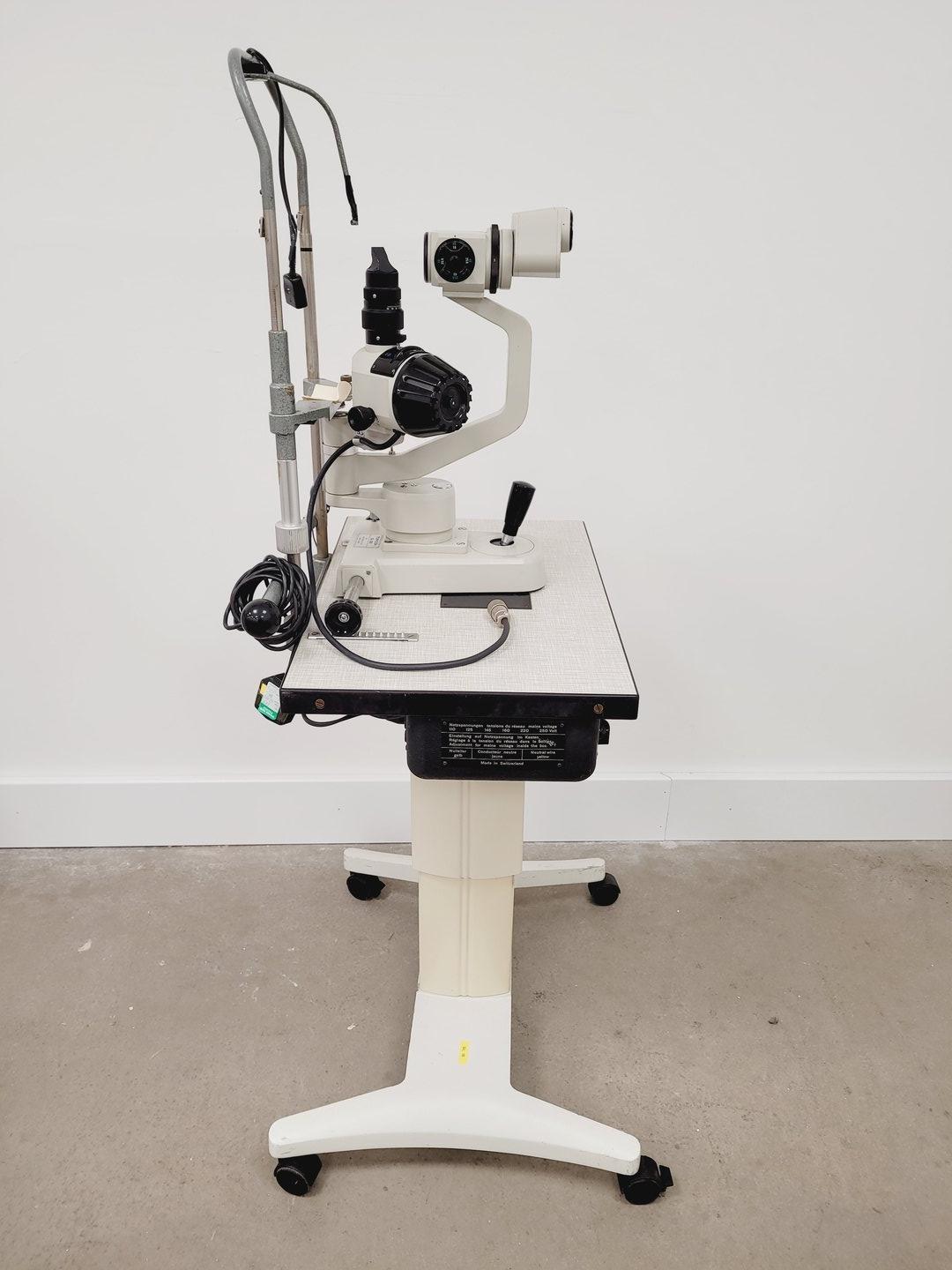 Image of Topcon SL-2E Slit Lamp with Topcon ATE-600 Table/Stand Lab