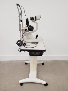 Thumbnail image of Topcon SL-2E Slit Lamp with Topcon ATE-600 Table/Stand Lab