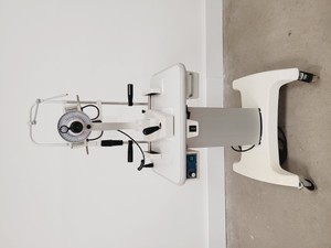 Thumbnail image of C.L.O.M. SRL Slit Lamp 2 Position Keratometer with Hanson T-100 Table Lab