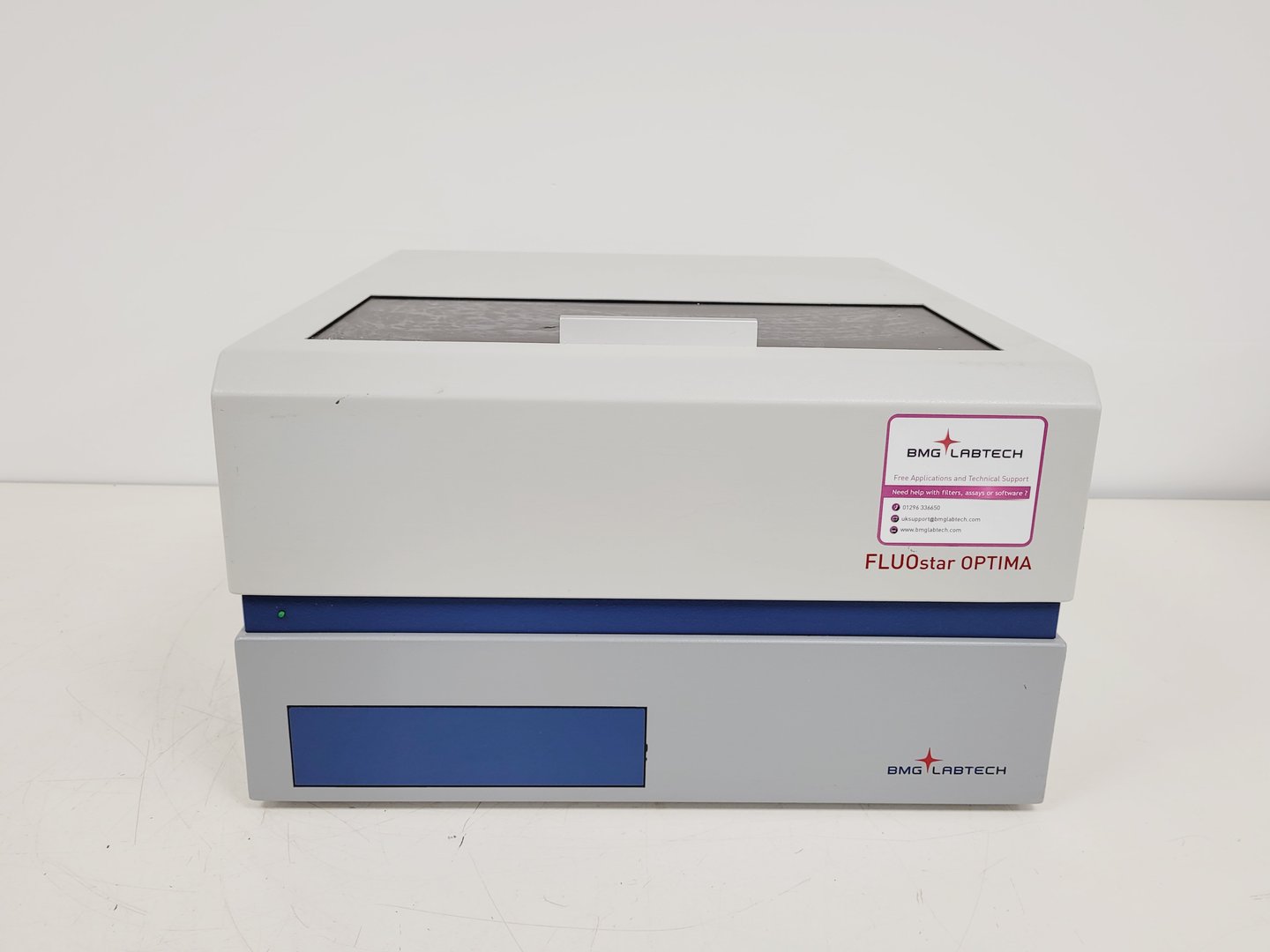 Image of BMG Labtech FLUOstar Optima Microplate Reader with PC & Software Lab
