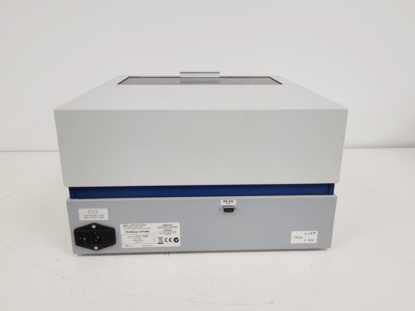 Image of BMG Labtech FLUOstar Optima Microplate Reader with PC & Software Lab