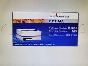 Thumbnail image of BMG Labtech FLUOstar Optima Microplate Reader with PC & Software Lab