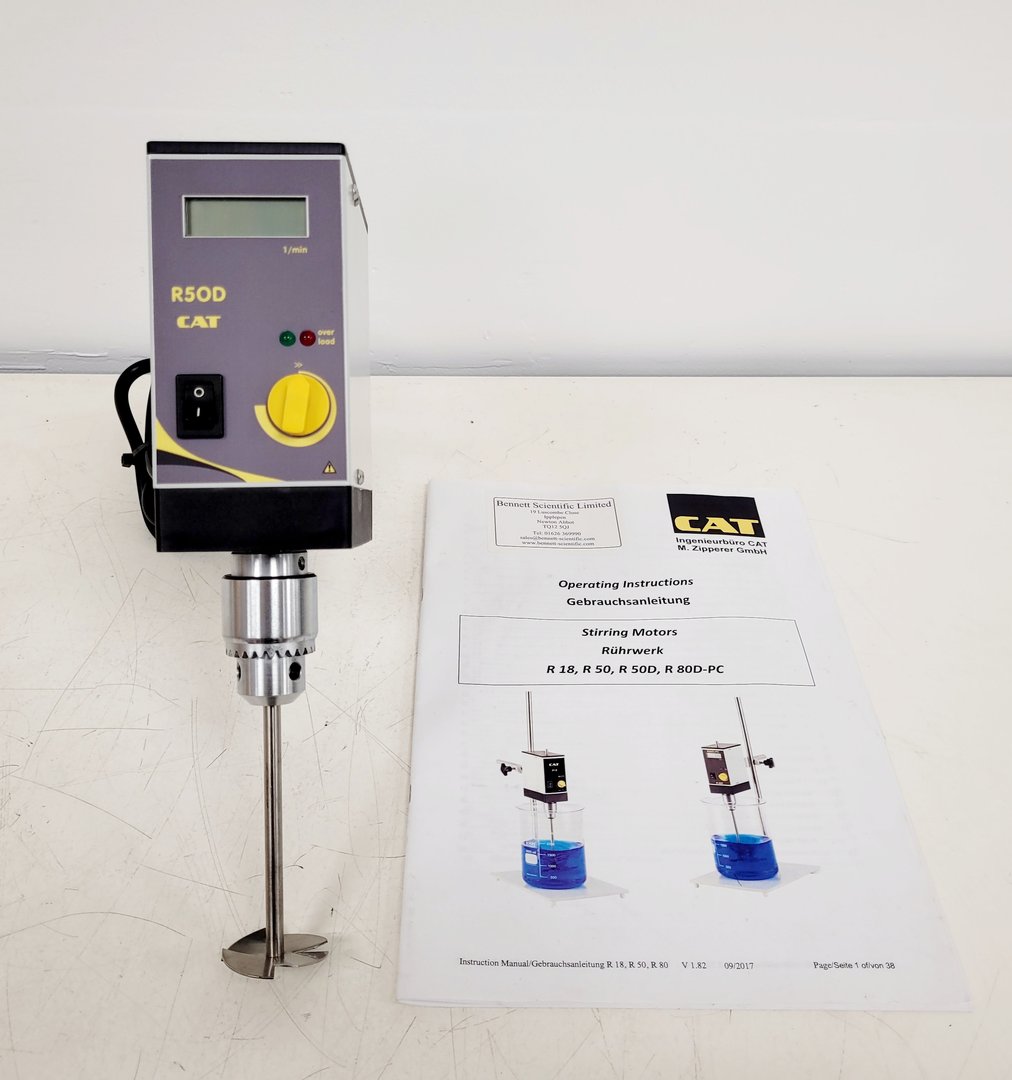 Image of CAT R50D Overhead Laboratory Stirrer Lab