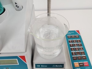 Thumbnail image of Metrohm 718 STAT Titrino & 728 Stirrer - Titration System Lab