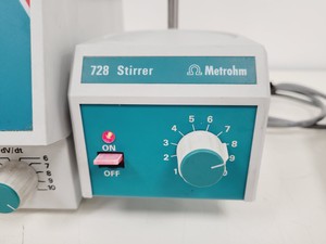 Thumbnail image of Metrohm 718 STAT Titrino & 728 Stirrer - Titration System Lab