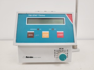 Thumbnail image of Metrohm 718 STAT Titrino & 728 Stirrer - Titration System Lab