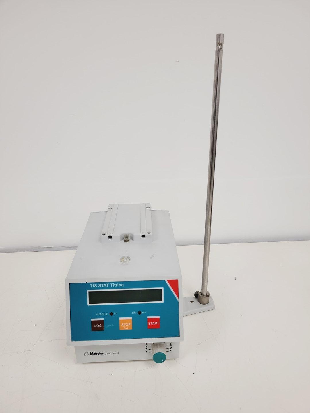 Image of Metrohm 718 STAT Titrino & 728 Stirrer - Titration System Lab