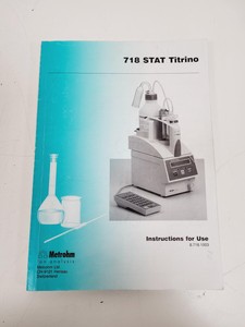 Thumbnail image of Metrohm 718 STAT Titrino & 728 Stirrer - Titration System Lab