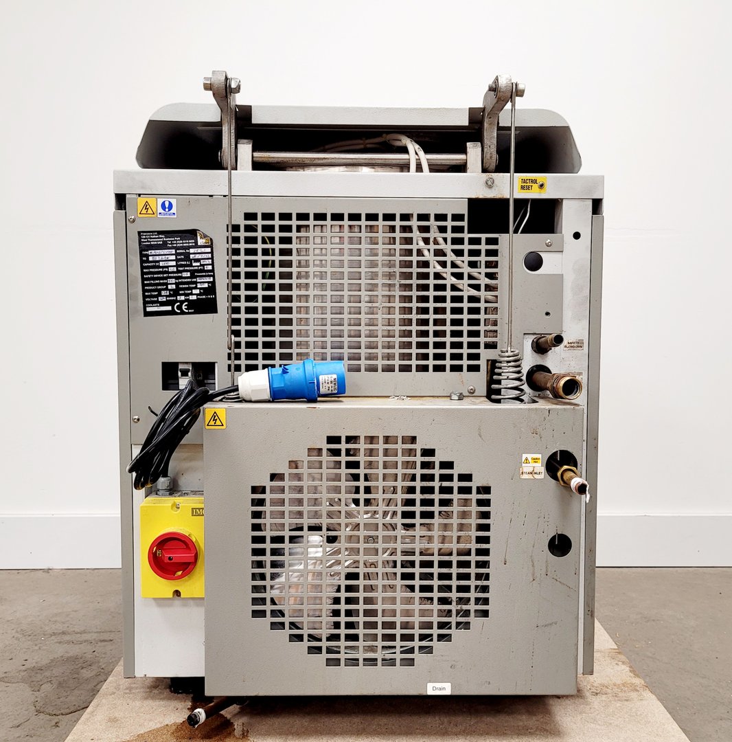 Image of Priorclave Model PS/QCS/SV100 Top Loading Autoclave Lab