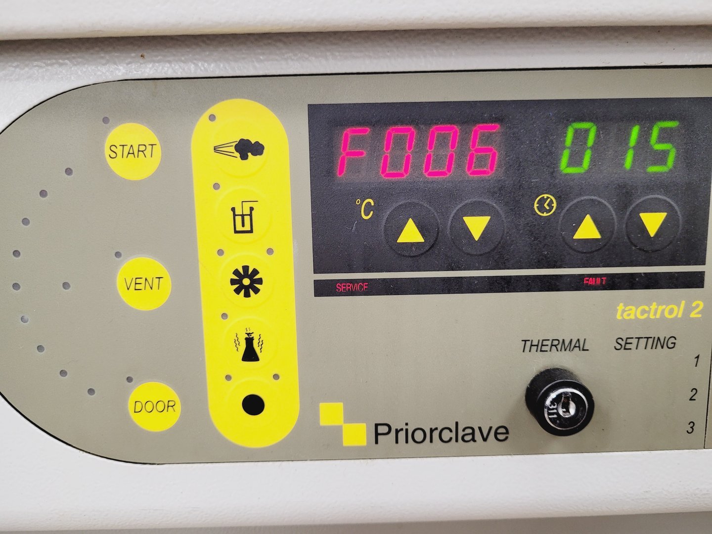 Sv100 Loading Priorclave Model PS/QCS/SV100 Top Loading Autoclave Lab