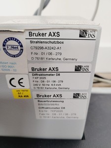 Thumbnail image of Bruker D8 Advance Powder X-Ray Diffractometer XRD Spares or Repairs