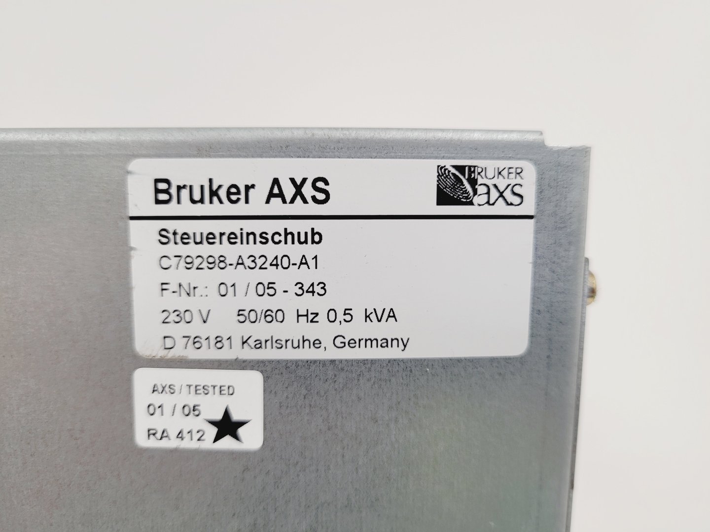 Image of Bruker D8 Advance Powder X-Ray Diffractometer XRD Spares or Repairs