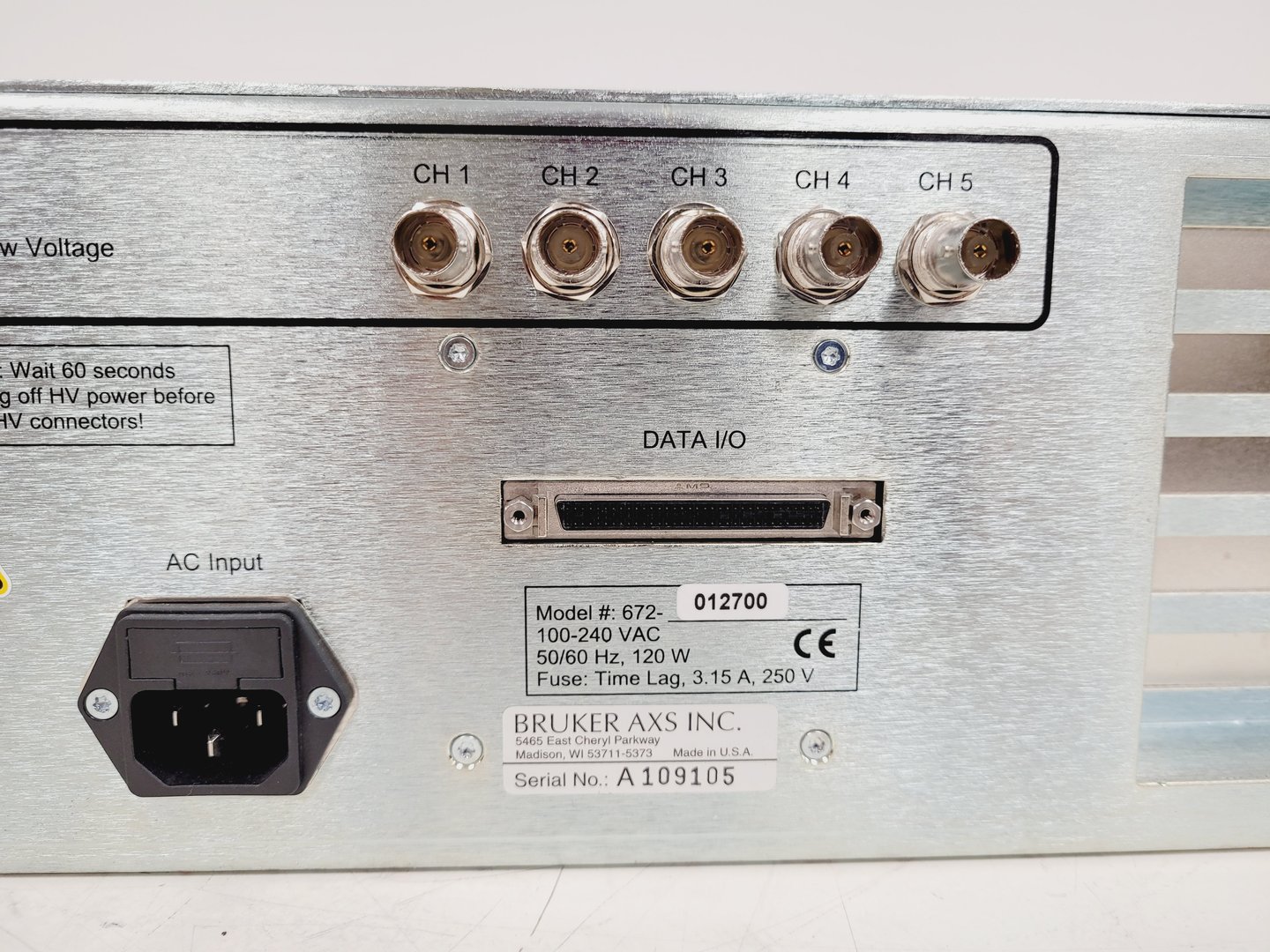 Image of Bruker D8 Advance Powder X-Ray Diffractometer XRD Spares or Repairs