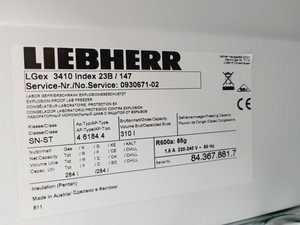 Thumbnail image of Liebherr MediLine Laboratory Freezer Type 4 6184 4 Lab
