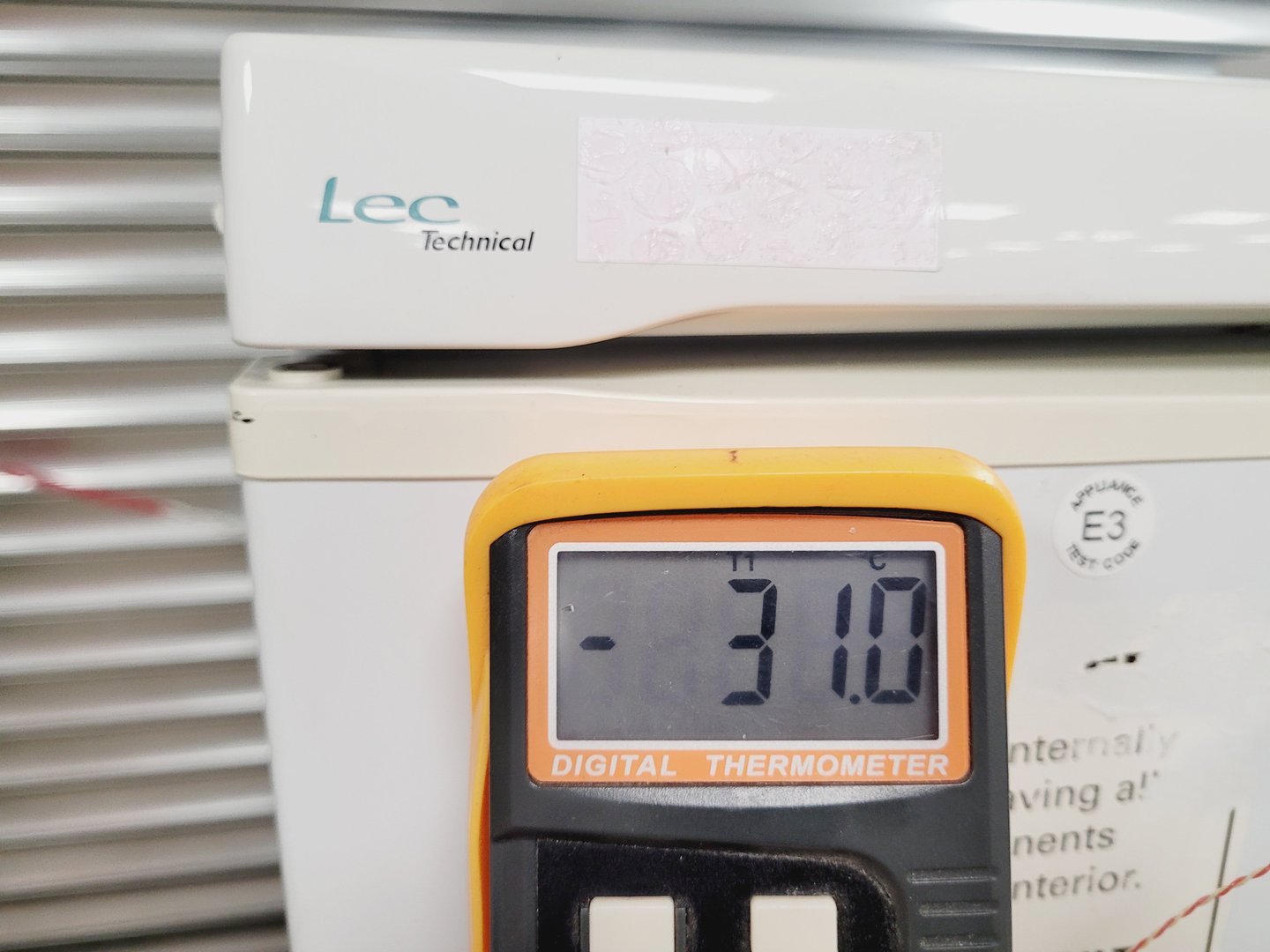 Image of Lec Technical ISU95 Laboratory Freezer Lab