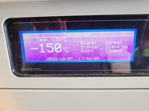 Thumbnail image of PHCBI Ultra Low Temperature -150˚C Freezer MDF-C2156VAN VIP Series Lab