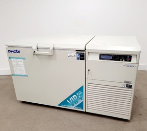 Thumbnail image of PHCBI Ultra Low Temperature -150˚C Freezer VIP Series  MDF-C2156VAN Lab