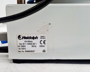 Thumbnail image of Heidolph VV-Mikro Rotary Evaporator 511.10000.001 Lab