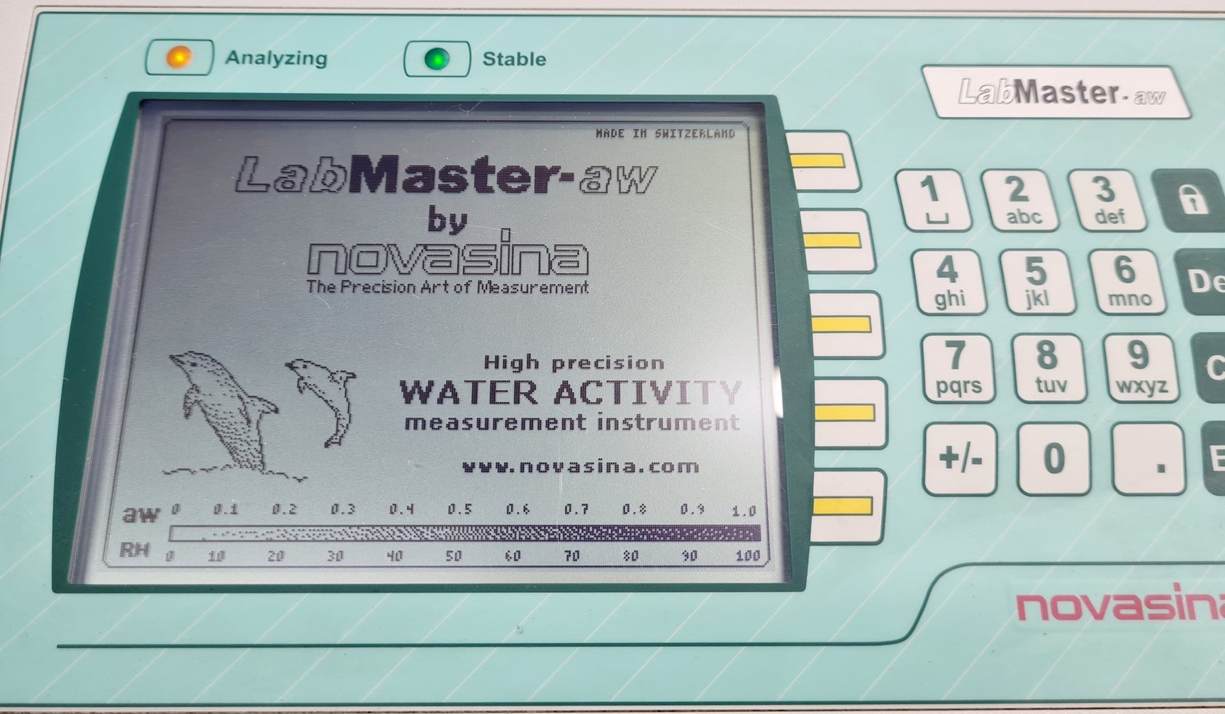 Novasina LabMaster-aw AW Water Activity Meter & Accessories Lab