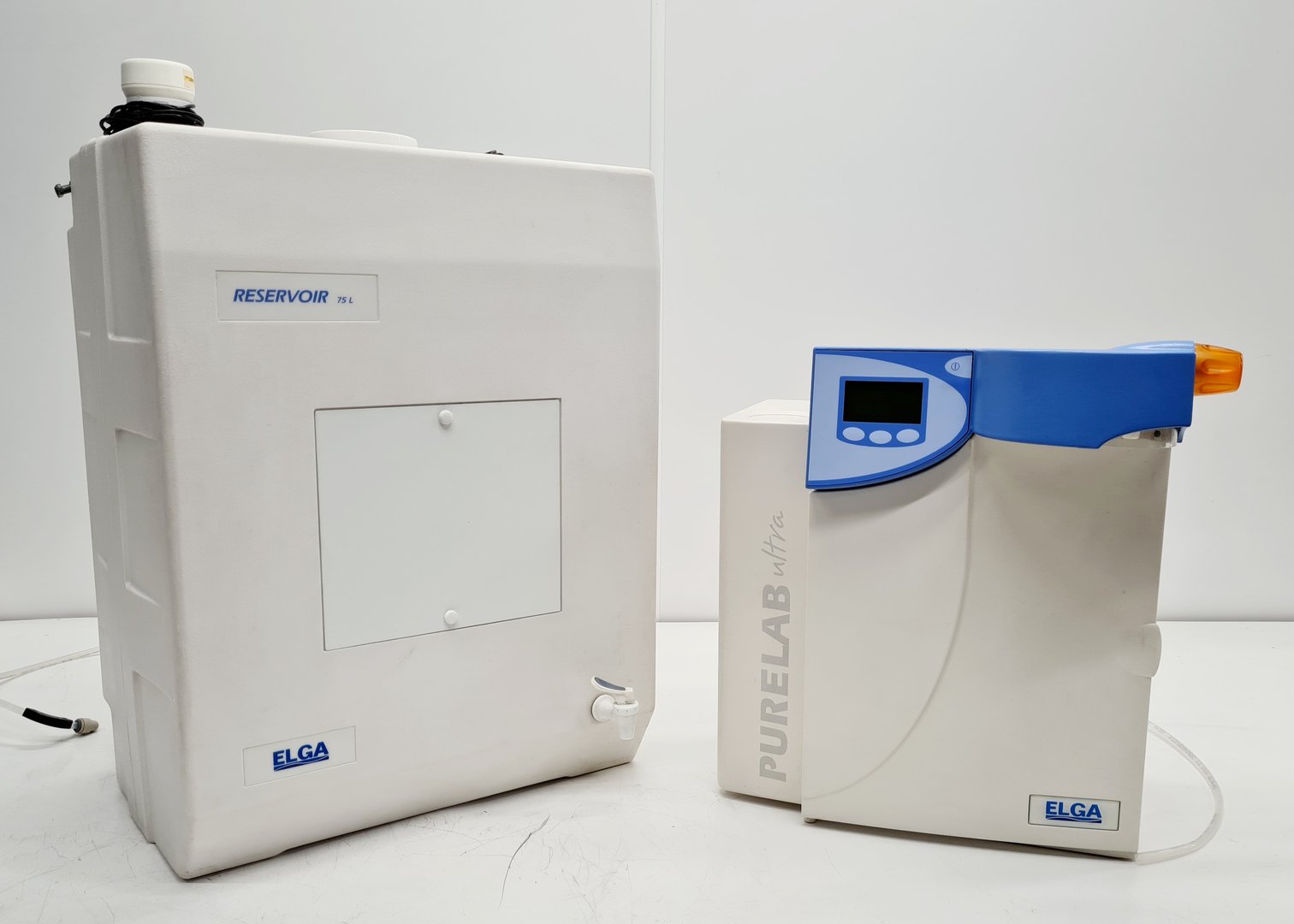 Image of ELGA PureLab Ultra Ionic Water Purification System & 75L Reservoir Lab