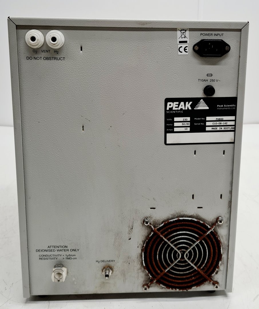 Image of PEAK Scientific PH600 Hydrogen Generator Lab Spares/Repairs