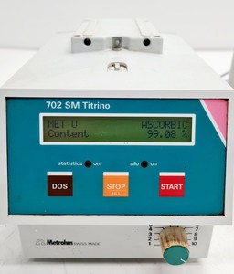 Thumbnail image of Metrohm 702 SM Titrino & 703 Ti w/ Metrodata A.701.0009 Software & Dongle Lab