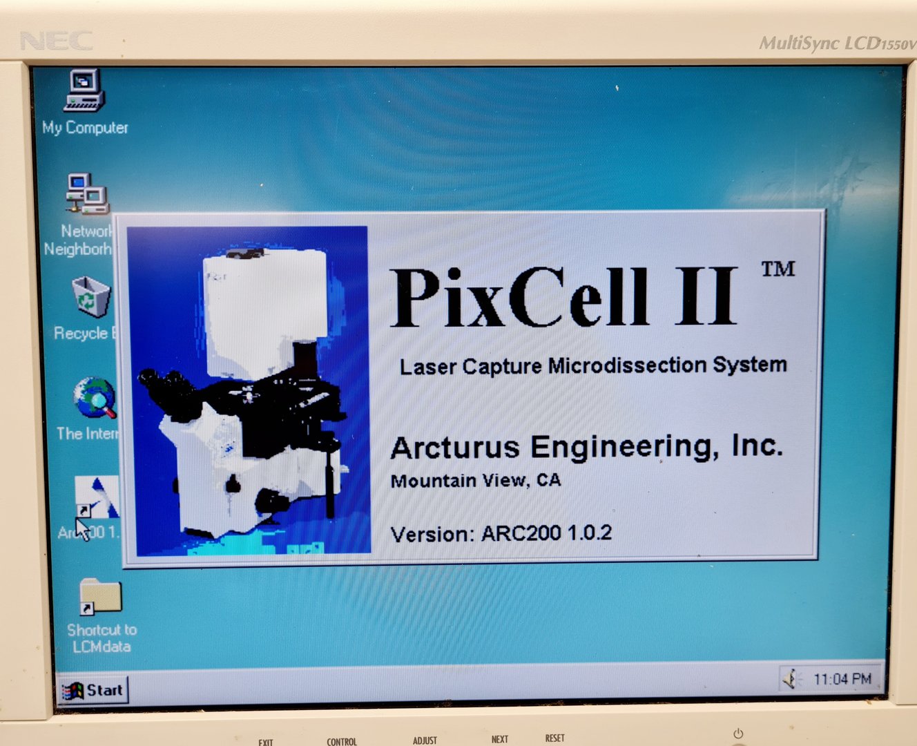 Image of Arcturus PixCell II Laser Capture Microdissection Microscope System Lab Faulty