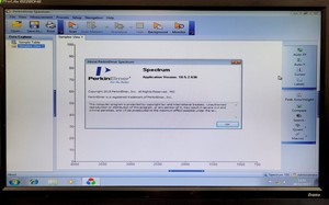 Thumbnail image of Perkin Elmer Spectrum 100 FT-IR Spectrophotometer  Lab