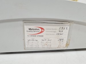 Thumbnail image of Metrohm 916 Ti-Touch Titrator,  20mL Exchange Unit, 800 Dosino w/ 20mL Unit Lab