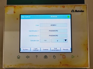 Thumbnail image of Metrohm 916 Ti-Touch Titrator,  20mL Exchange Unit, 800 Dosino w/ 20mL Unit Lab