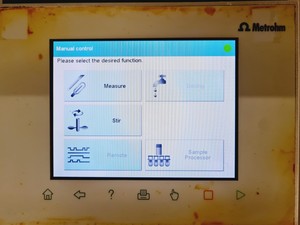 Thumbnail image of Metrohm 916 Ti-Touch Titrator,  20mL Exchange Unit, 800 Dosino w/ 20mL Unit Lab