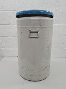 Thumbnail image of Union Carbide Liquid Nitrogen Refrigerator Storage Dewar Lab