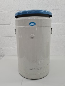 Thumbnail image of Union Carbide Liquid Nitrogen Refrigerator Storage Dewar Lab