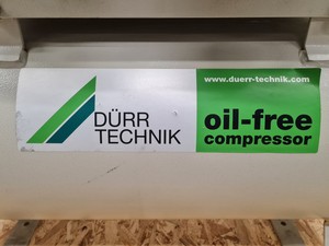 Thumbnail image of Durr Technik 90L Oil Free Air Compressor