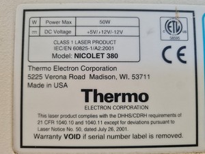 Thumbnail image of Thermo Nicolet 380 FT-IR