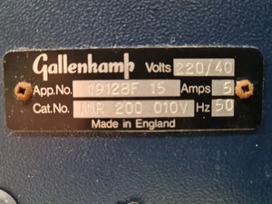 Thumbnail image of Gallenkamp Orbital Shaking Laboratory Incubator Lab