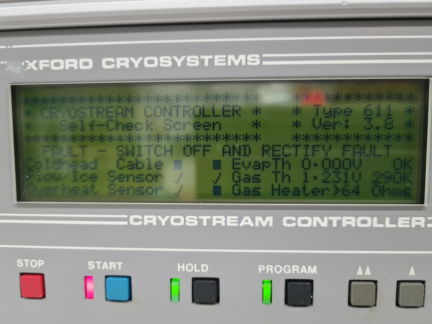 Image of Oxford Cryosystems Cryostream Controller 600 Series & Oxford Cold Head Lab