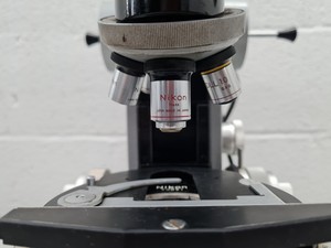Thumbnail image of Nikon Apophot Table Microscope with 4 x Objectives Lab Spares/Repairs