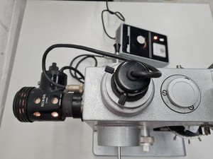 Thumbnail image of Nikon Apophot Table Microscope with 4 x Objectives Lab Spares/Repairs