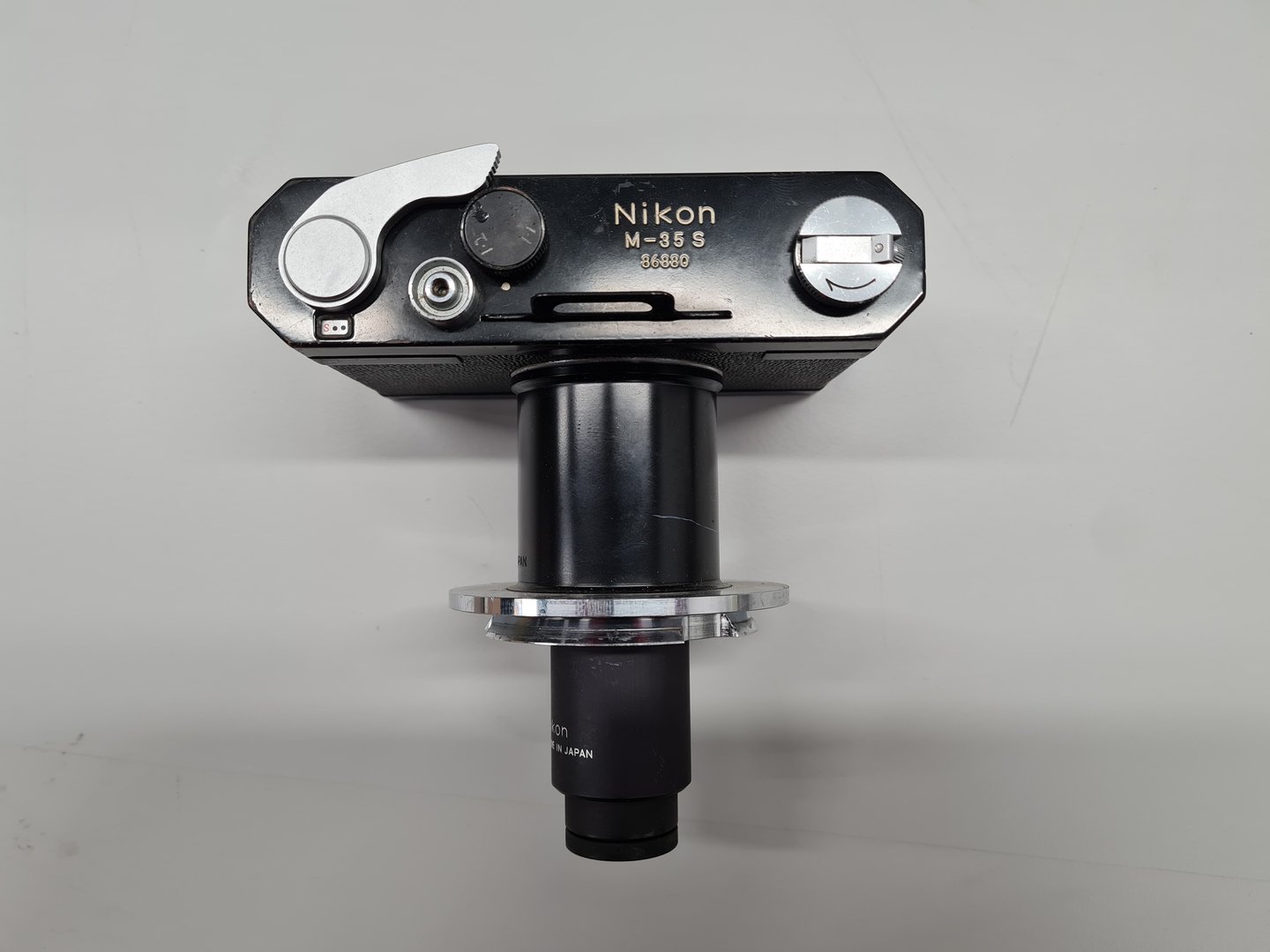 Image of Nikon Apophot Table Microscope with 4 x Objectives Lab Spares/Repairs