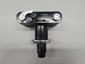 Thumbnail image of Nikon Apophot Table Microscope with 4 x Objectives Lab Spares/Repairs