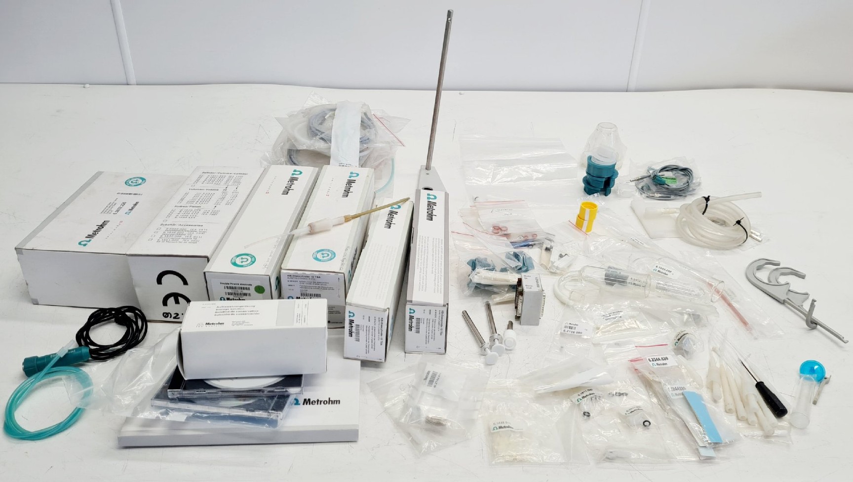 Image of Lot of Metrohm Titrator Parts, Accessories & Software Lab