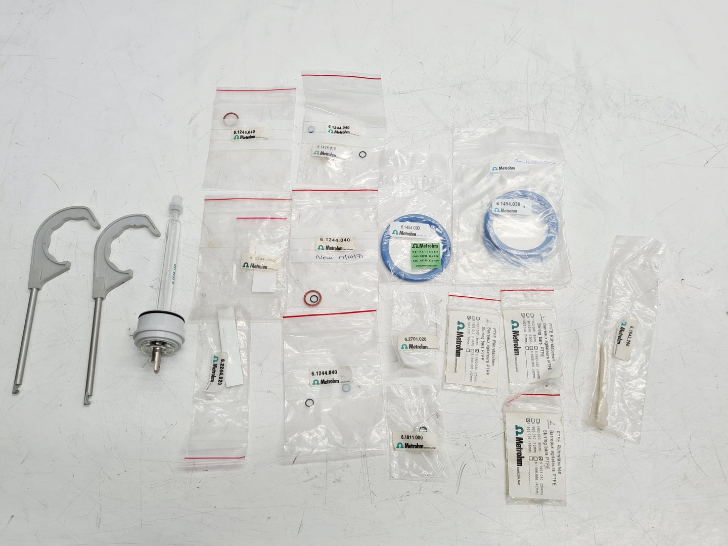 Image of Lot of Metrohm Titrator Parts, Accessories & Software Lab