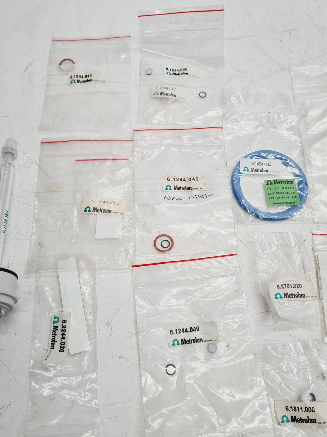 Image of Lot of Metrohm Titrator Parts, Accessories & Software Lab